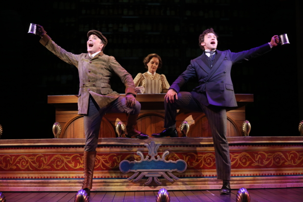 Jefferson Mays and Bryce Pinkham sing &quot;It&#39;s Better With a Man&quot; in A Gentleman&#39;s Guide to Love and Murder.