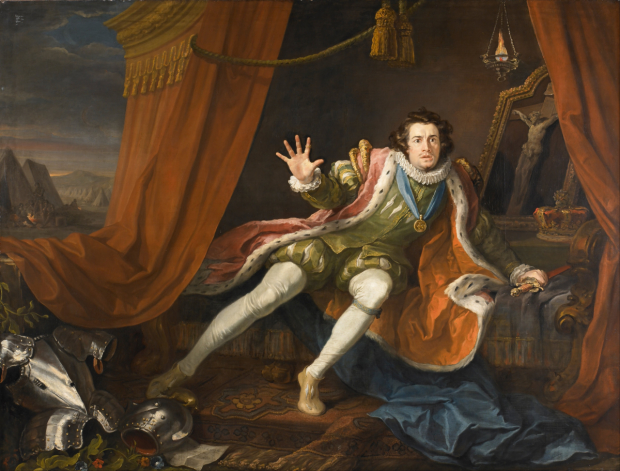 Shakespeare&#39;s Richard III might not be the first play that comes to mind around the holidays, but the hunchback king and Ebenezer Scrooge have much in common. Above: Eighteenth-century English actor David Garrick awakes after visitations by the ghosts of those he has murdered.
