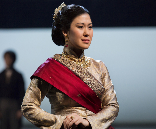 Ruthie Ann Miles as Lady Thiang in The King and I at the Vivian Beaumont Theatre.