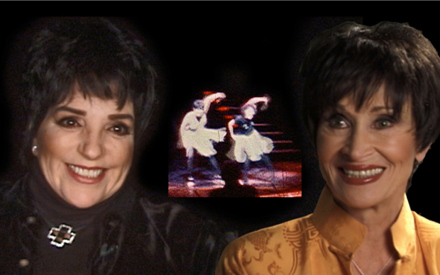 Liza Minnelli and Chita Rivera in a scene from Broadway: Beyond the Golden Age.