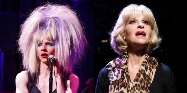 John Cameron Mitchell and Ellen Greene as their iconic characters, Hedwig and Audrey.