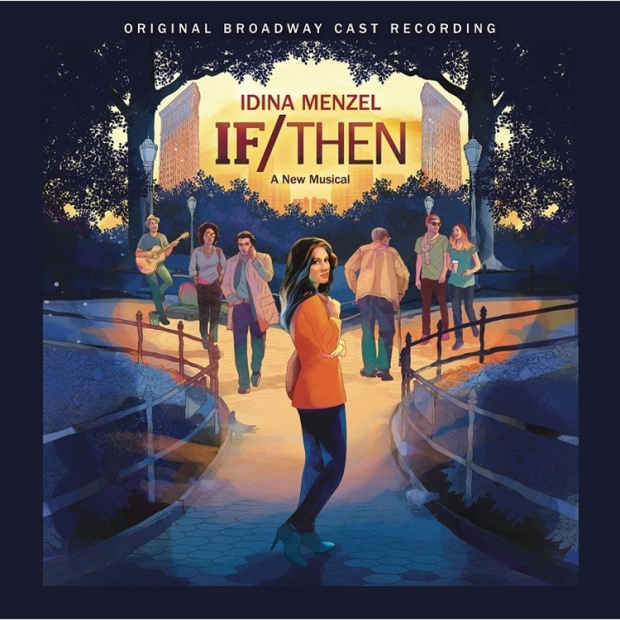 The official artwork for the If/Then cast recording vinyl release.