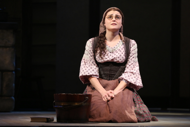 Moore stars as Chava in Fiddler on the Roof at the Broadway Theatre.