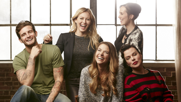 The cast of Darren Star&#39;s Younger, which begins its second season on TV Land January 13.