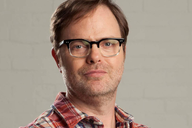 Rainn Wilson stars as the eponymous character in Thom Pain (based on nothing), which begins this evening at Geffen Playhouse.