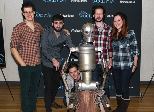 The team behind The Woodsman introduce their puppet costar, The Tin Man.
