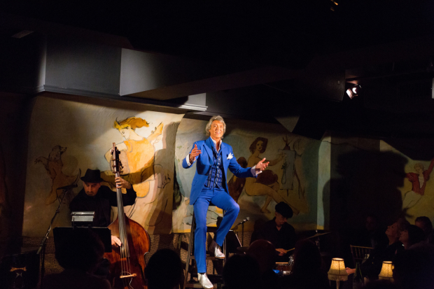 Tommy Tune sings Up on the Roof&quot; in Tommy Tune Tonight!&#39;&#39; at Café Carlyle.