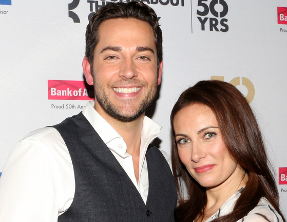 Zachary Levi and Laura Benanti lead the cast of Roundabout Theatre Company&#39;s new revival of She Loves Me.