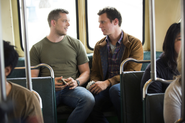 Russell Tovey with Jonathan Groff in an episode of the HBO series Looking.