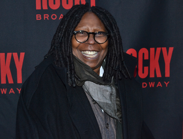 Whoopi Goldberg will perform White Rabbit Red Rabbit at the Westside Theatre on March 14.
