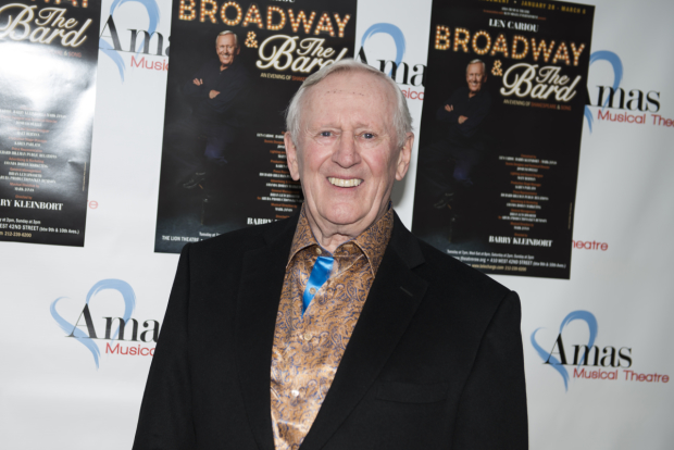 Len Cariou stars in his new Shakespeare-inspired solo show, Broadway and the Bard.