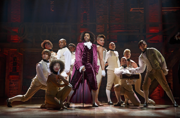 Daveed Diggs and the Grammy-winning Broadway cast of Hamilton.