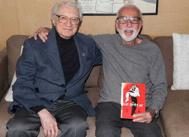Sheldon Harnick and Joe Masteroff are the scribes of the musical She Love Me.