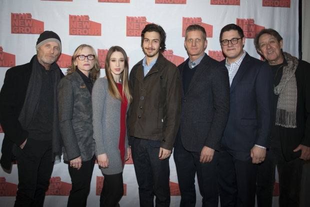 The full cast of Sam Shepard&#39;s Buried Child, now playing at the Pershing Square Signature Center through April 3.