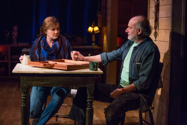 Mare Winningham and Peter Friedman star in Greg Pierce&#39;s Her Requiem, directed by Kate Whoriskey at LCT3&#39;s Claire Town Theater.