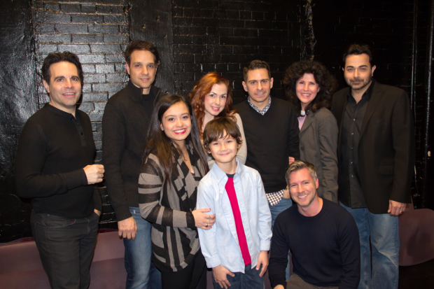 The cast of A Room of My Own, opening February 25 at the June Havoc Theatre.