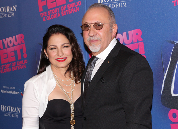 Gloria and Emilio Estefan will be honored at the Actors Fund gala on April 25.