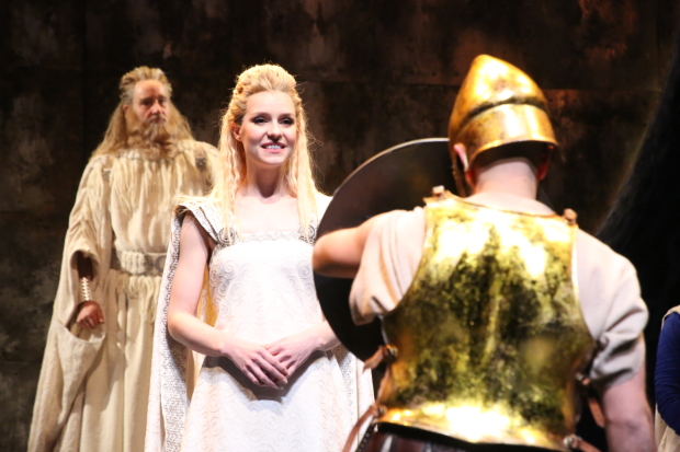 Gia Crovatin as Princess Thaisa in Trevor Nunn&#39;s production of Pericles at the Polonsky Shakespeare Center.