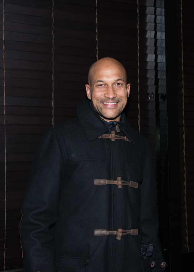 Guests at the opening-night festivities included actor-comedian Keegan-Michael Key.