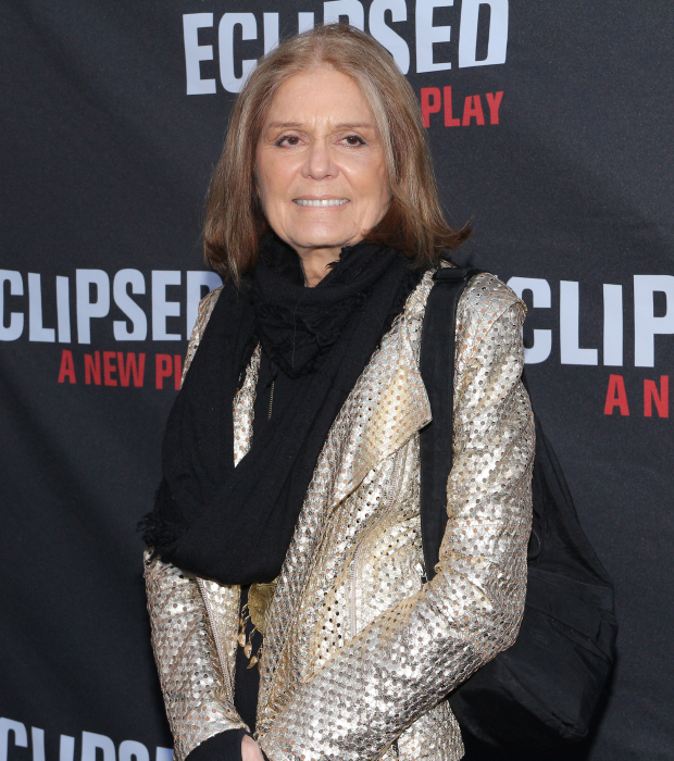 Iconic activist Gloria Steinem gets ready for a historic night at the theater.