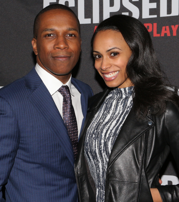 It&#39;s date night for Hamilton star Leslie Odom Jr. and his wife, Invisible Thread&#39;s Nicolette Robinson.