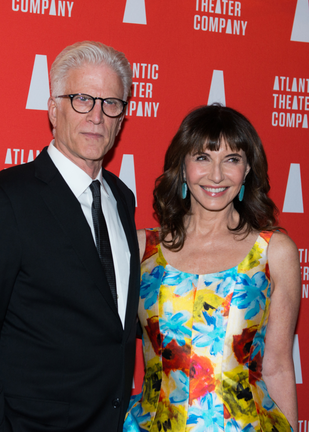 Stage and screen vets Ted Danson and Mary Steenburgen were on hand to pay tribute to Atlantic Theater Company.