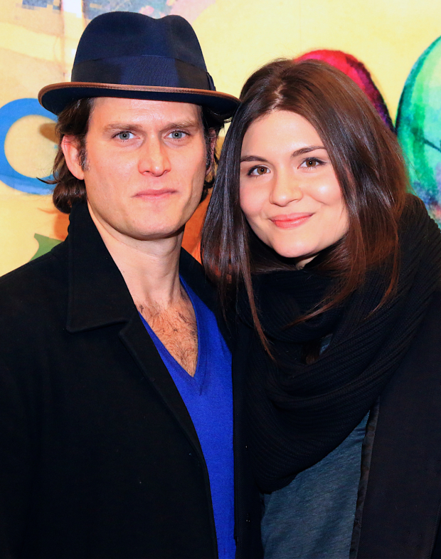 Steven Pasquale and Phillipa Soo are on hand for the opening of The Royale.