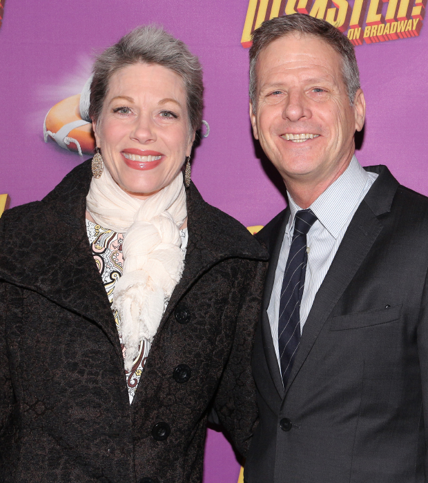 Stage favorites Marin Mazzie and Martin Moran are thrilled to celebrate Disaster!