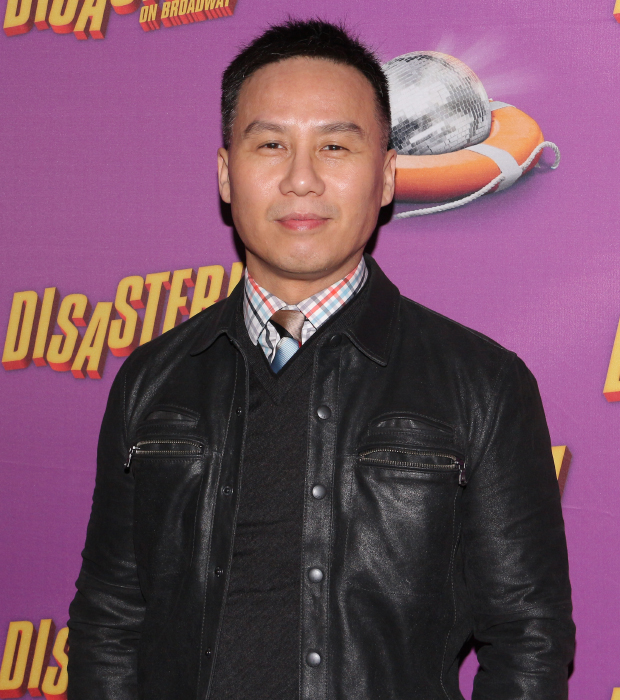 B.D. Wong walks the red carpet before the show.