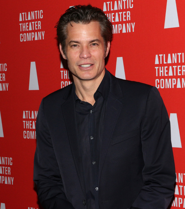 Emmy nominee Timothy Olyphant returns to the stage in Hold On to Me Darling.