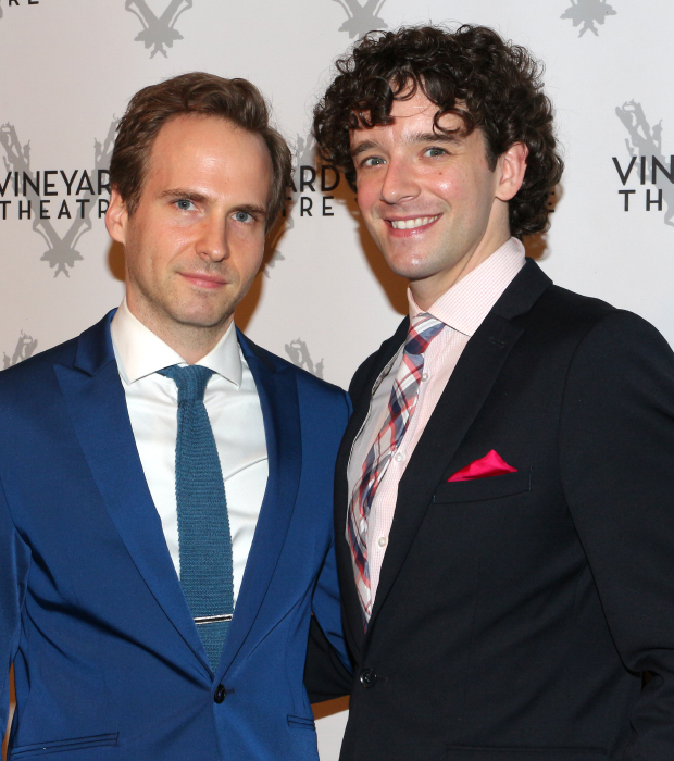The gala was hosted by stage vets Ryan Spahn and Michael Urie.