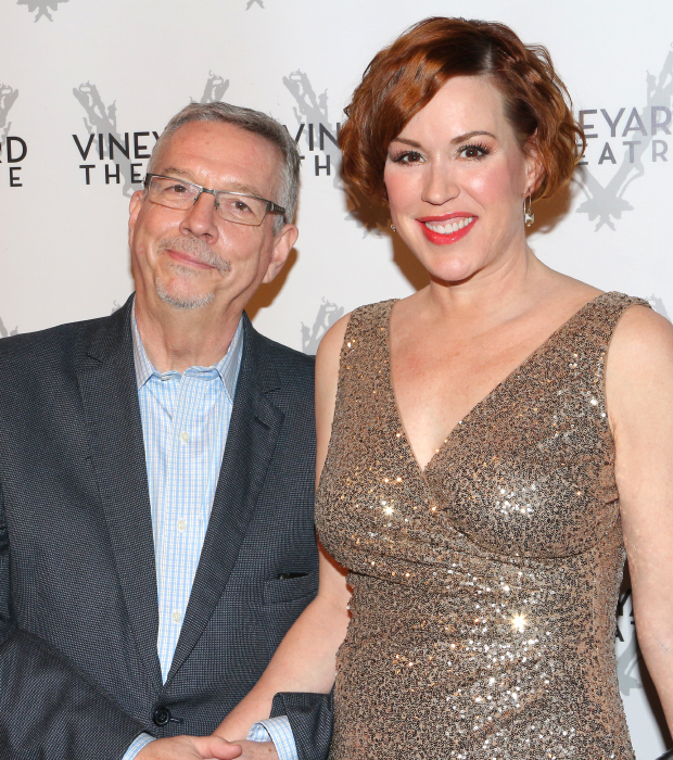 Honoree Sam Rudy shares a photo with actress Molly Ringwald.