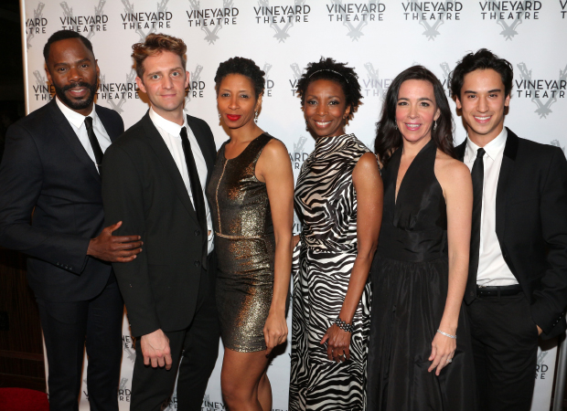 Colman Domingo joins the cast of his play Dot to celebrate the Vineyard Theatre.