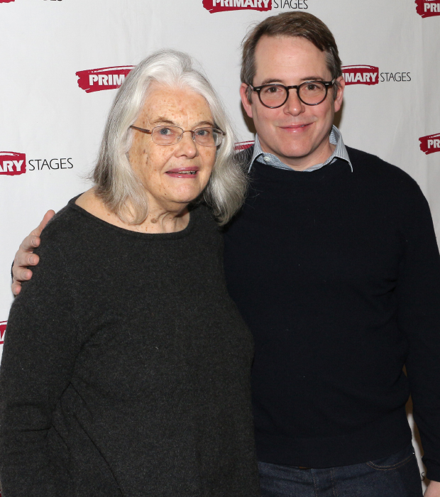 Lois Smith appeared in Horton Foote&#39;s The Old Friends and The Trip to Bountiful, while Matthew Broderick starred in Foote&#39;s The Widow Claire.