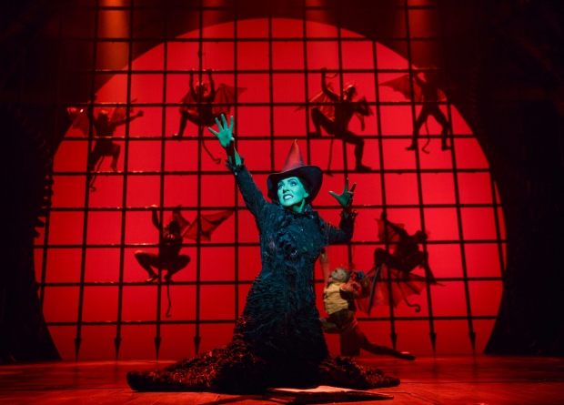 Rachel Tucker in Wicked, one of Broadway&#39;s highest-grossing shows.