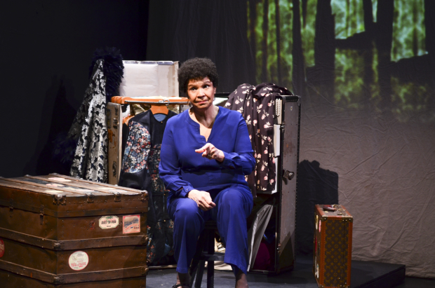Trezana Beverley as Mabel Mercer in Mabel Madness at Urban Stages.