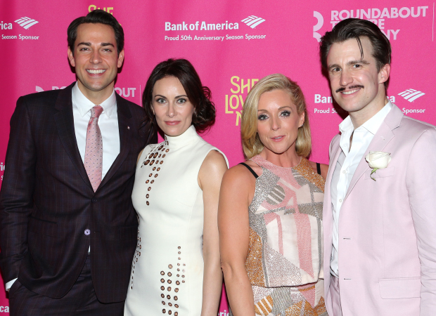 Zachary Levi, Laura Benanti, Jane Krakowski, and Gavin Creel lead the cast of She Loves Me at Studio 54.