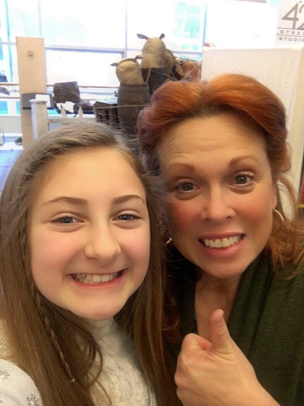 Selfie with Carolee at the end of a long day!
