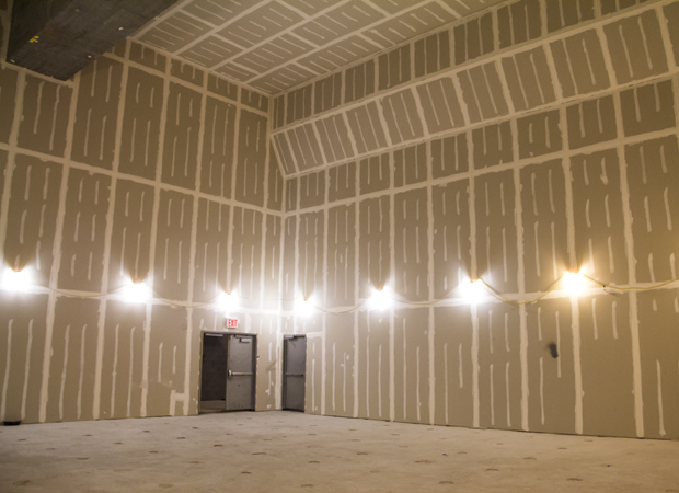 This space will be turned into a convertible 99-seat black box auditorium 