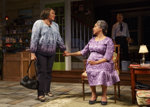 Arnetia Walker and Phylicia Rashad star in Head of Passes at the Public Theater.