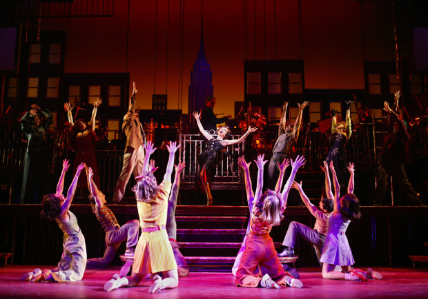 A scene from the 2003 Broadway revival of Wonderful Town.