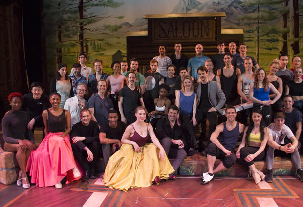 The full company of Cirque du Soleil&#39;s Paramour on Broadway!