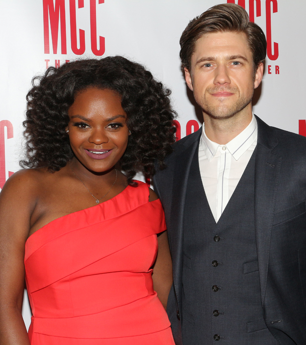Shanice Williams and Aaron Tveit were among the performers on hand to celebrate MCC Theater.