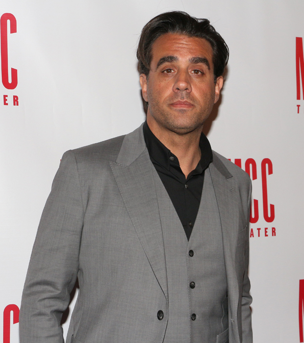 Emmy winner Bobby Cannavale arrives to support MCC Theater.