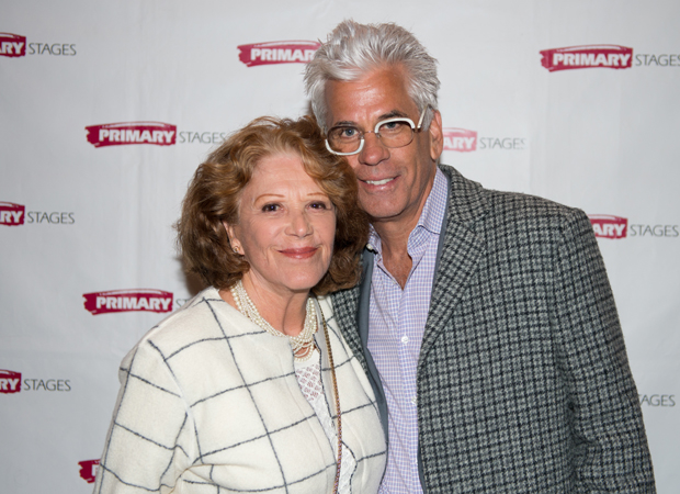 Linda Lavin and Steve Bakunas are on hand for the opening of Exit Strategy.
