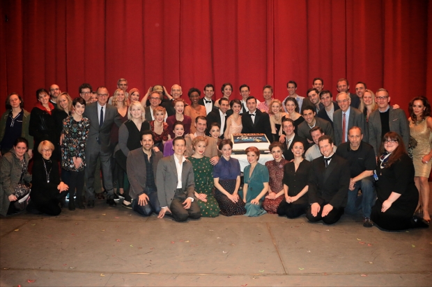 The American in Paris family celebrates their first year on Broadway.