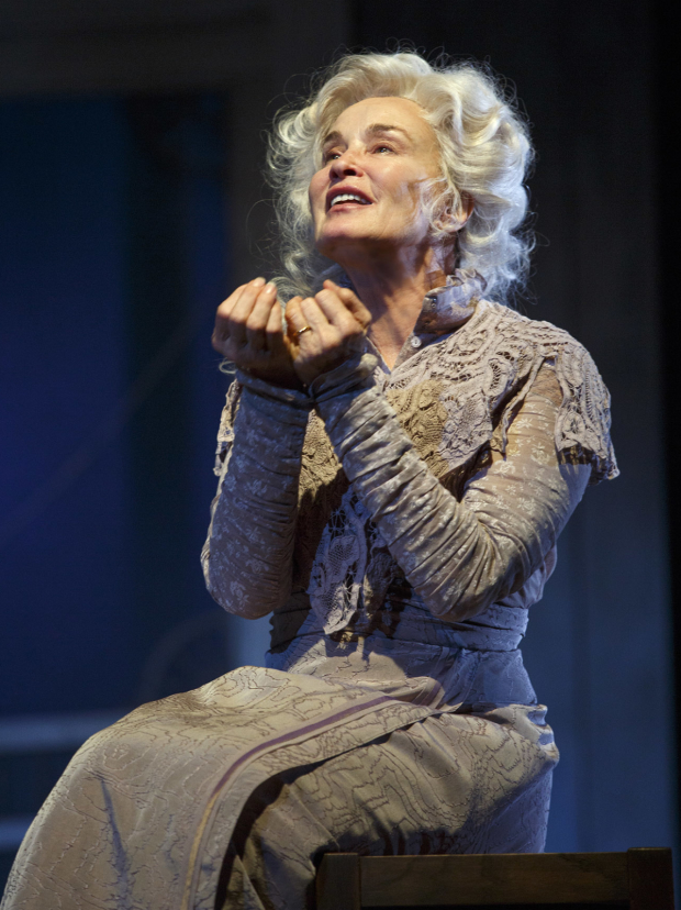 Jessica Lange returns to Broadway as Mary Tyrone in Eugene O&#39;Neill&#39;s Long Day&#39;s Journey Into Night.