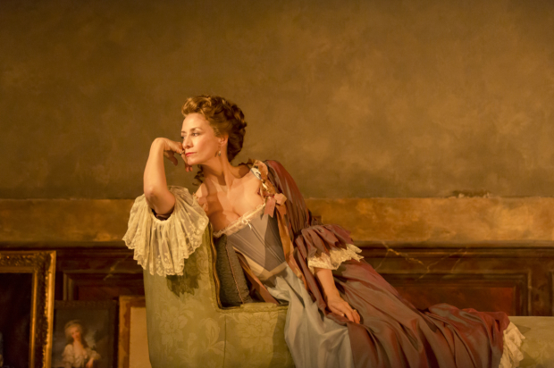 Janet McTeer in Les Liaisons Dangereuses at the Donmar Warehouse.