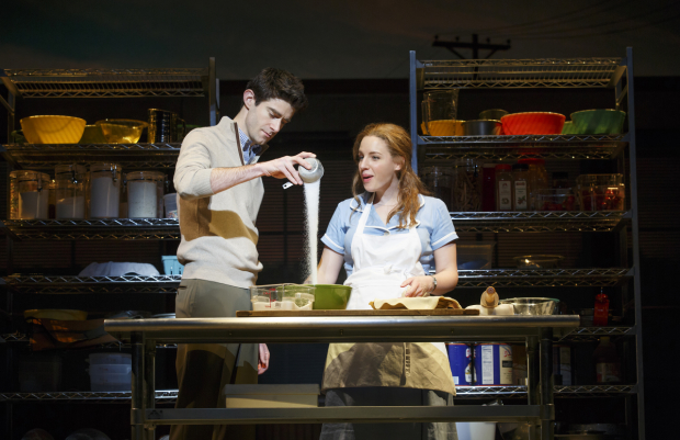 Drew Gehling and Jessie Mueller star in Sara Bareilles&#39; new Broadway musical.