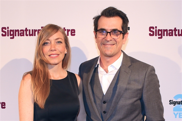 Holly and Ty Burrell are proud supporters of Signature Theatre.